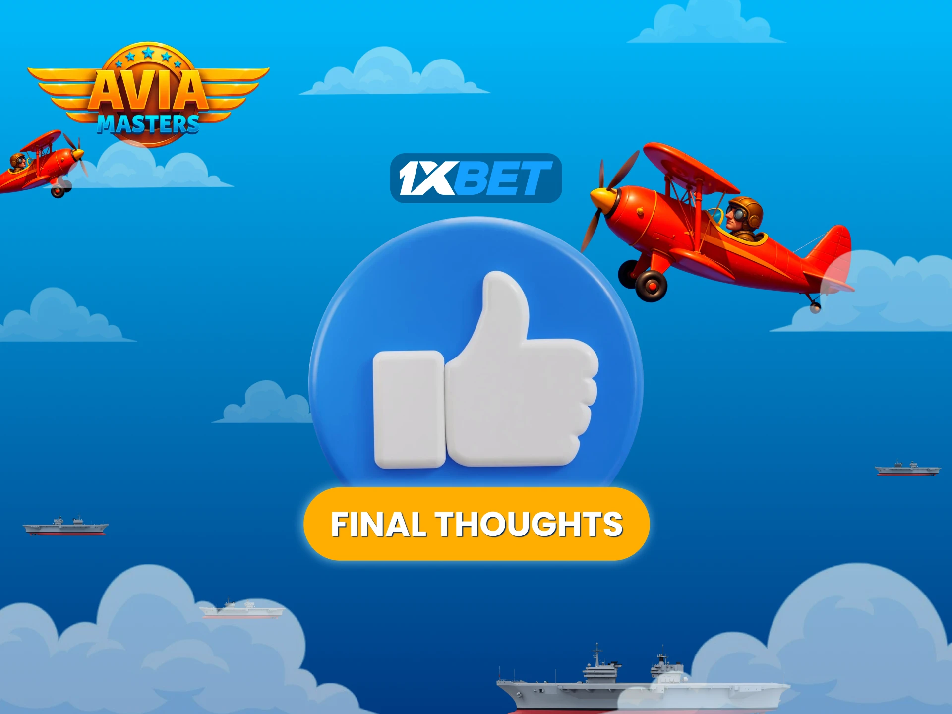 Our final opinion on the Aviamasters game on 1xbet.