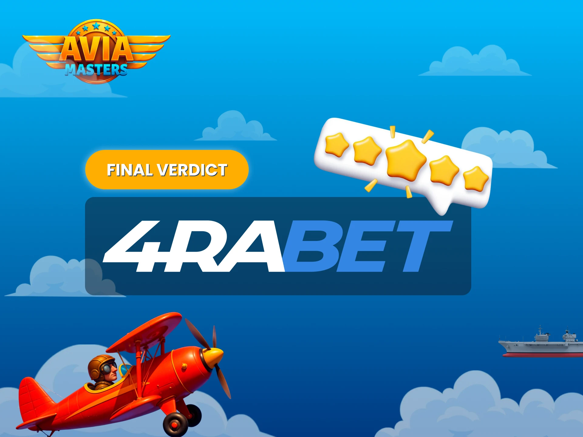 Our final verdict about the Aviamasters game on 4rabet.