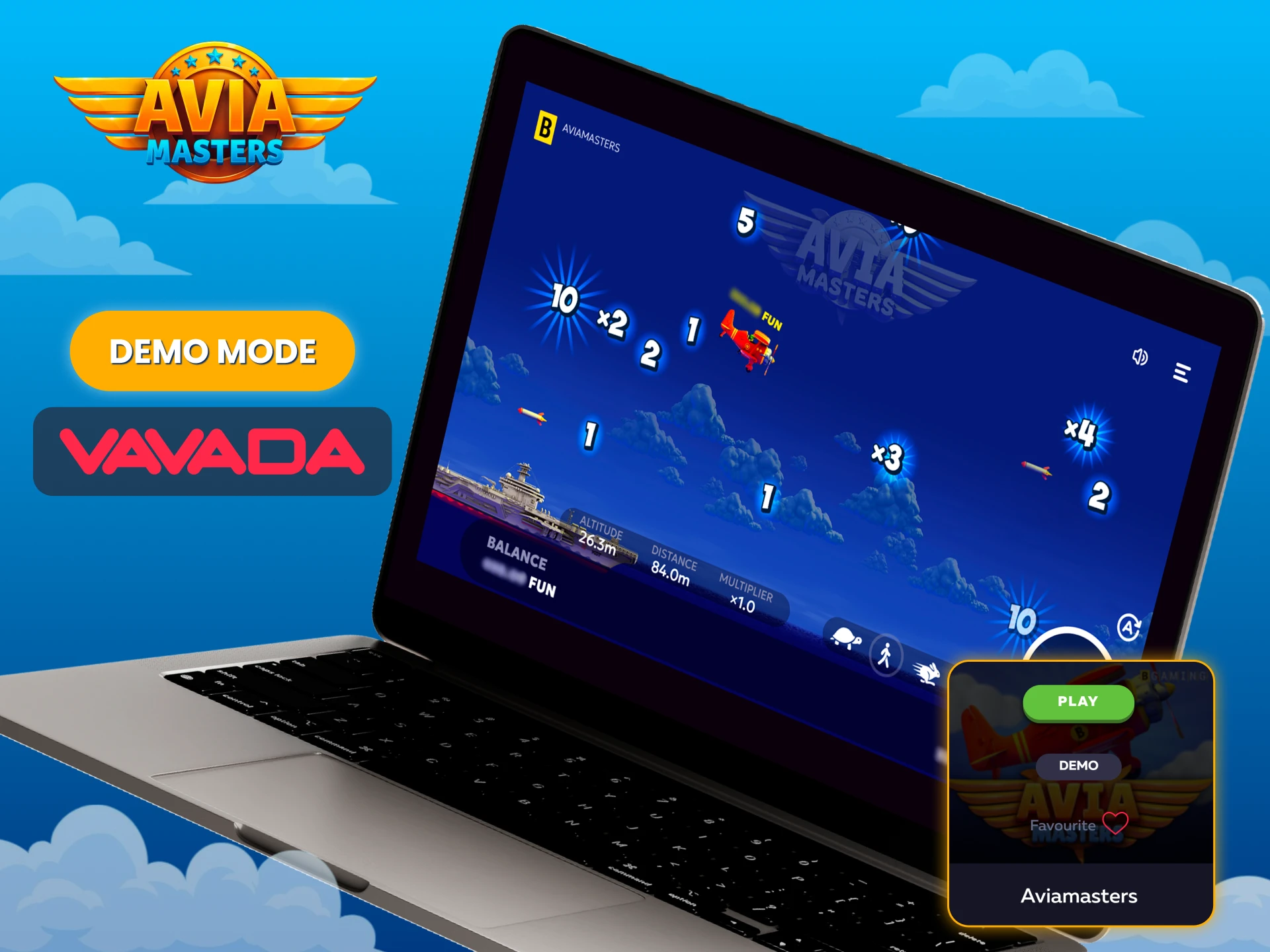 Play Aviamasters free on Vavada India.