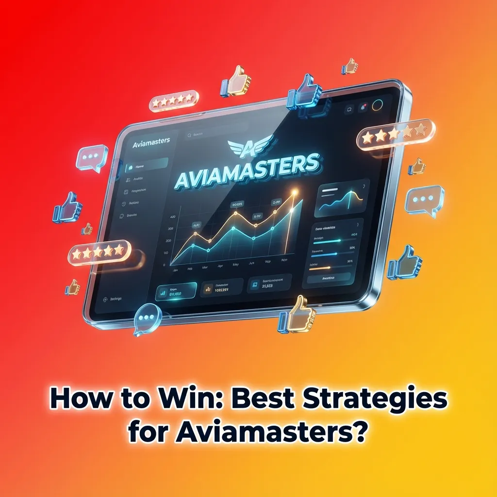 Illustrated guide to Aviamasters betting strategies, showing early cashouts, mixed multipliers, stats, and bankroll control.