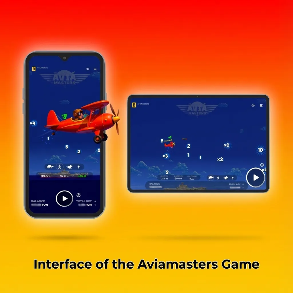 Clean Aviamasters game interface with aircraft, rising multiplier, betting panels, and live player bets on one screen