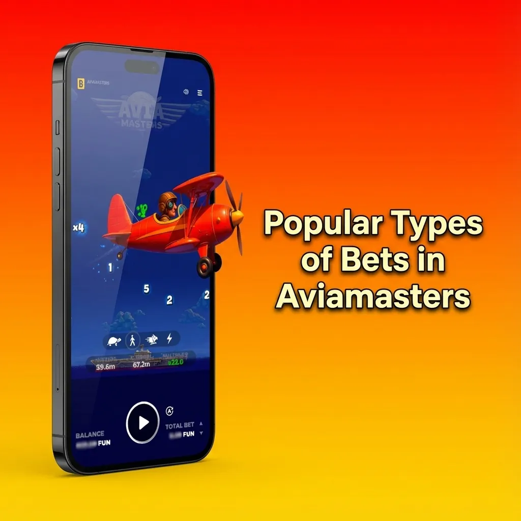 Infographic on Aviamasters bet types, showing single vs double bets, auto-bet, and auto-cashout options for different play styles