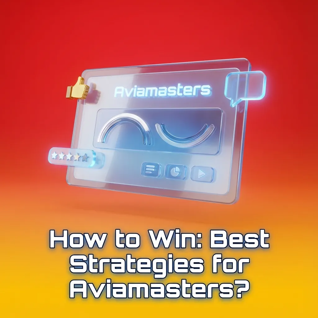 Illustration of Aviamasters crash game with small bets, auto cashout settings, and bankroll limit icons highlighted