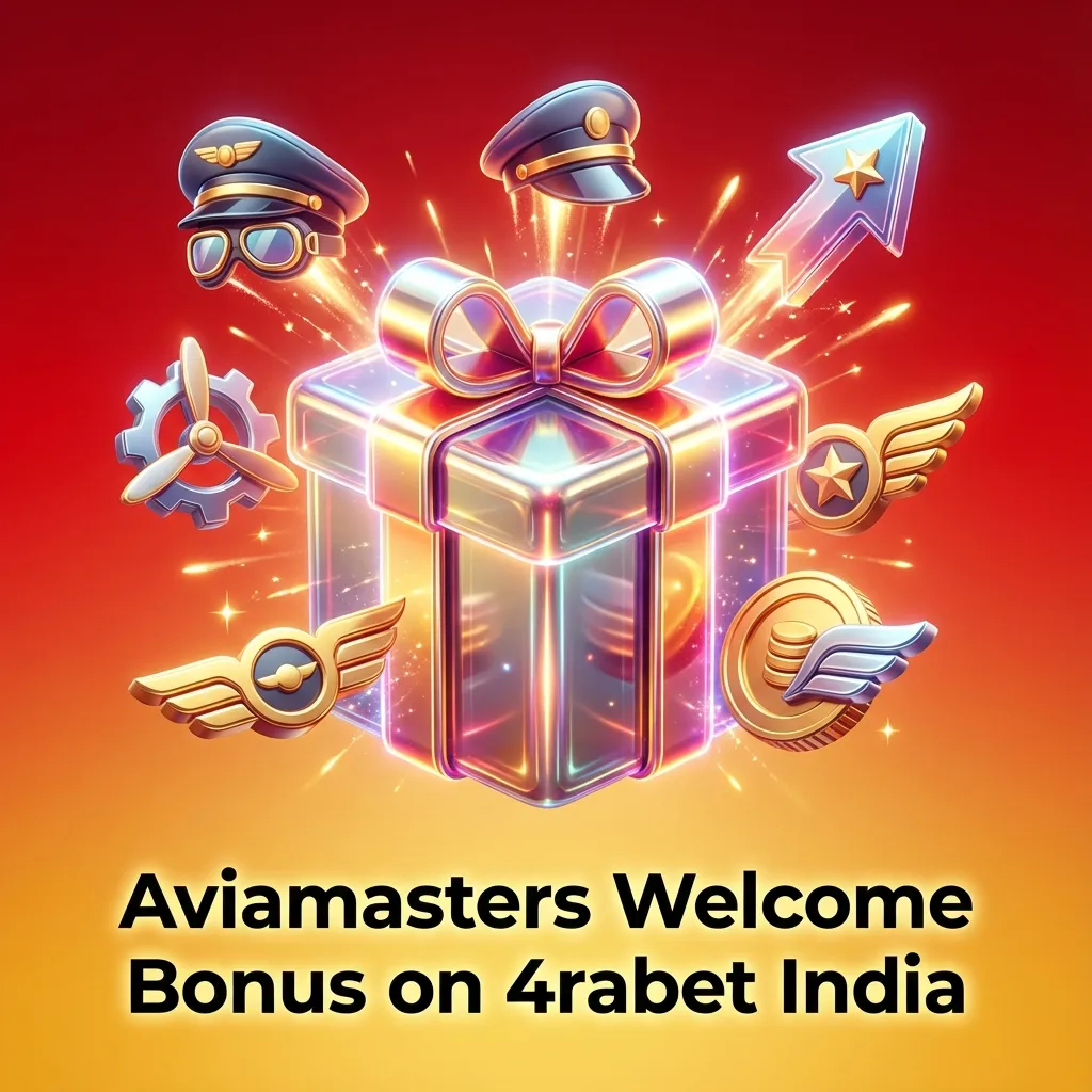 4rabet India Aviamasters welcome bonus banner showing 700% up to ₹40,000 for new casino players