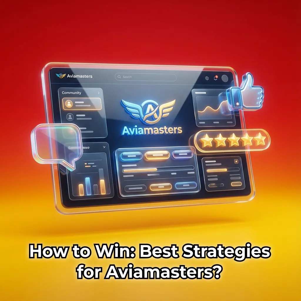 Infographic on Aviamasters strategies: low auto cash‑out, flat bets, and strict win/loss limits for risk management