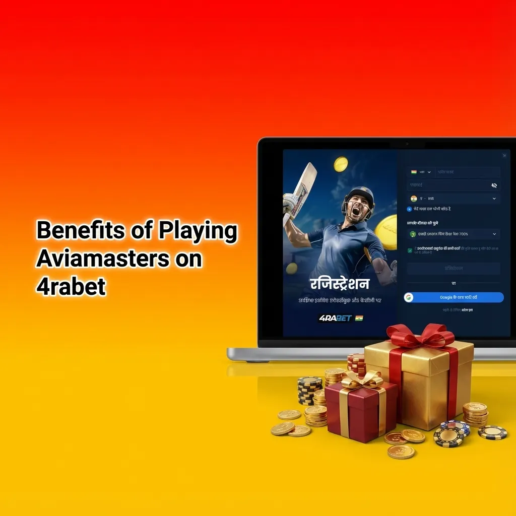 Infographic showing key benefits of Aviamasters on 4rabet: high RTP, live stats, auto tools, low stakes, instant payouts