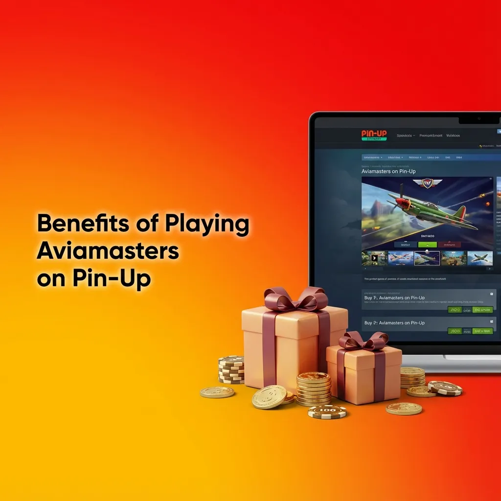Infographic listing Aviamasters benefits on Pin-Up: 97% RTP, live stats, auto cashout, INR bets, 24/7 Indian support, instant UPI deposits