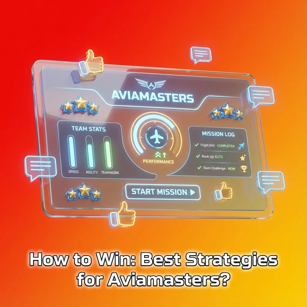 Illustration of Aviamasters game with tips on small bets, 1.5x–3x targets, auto cash-out, and daily profit/loss limits