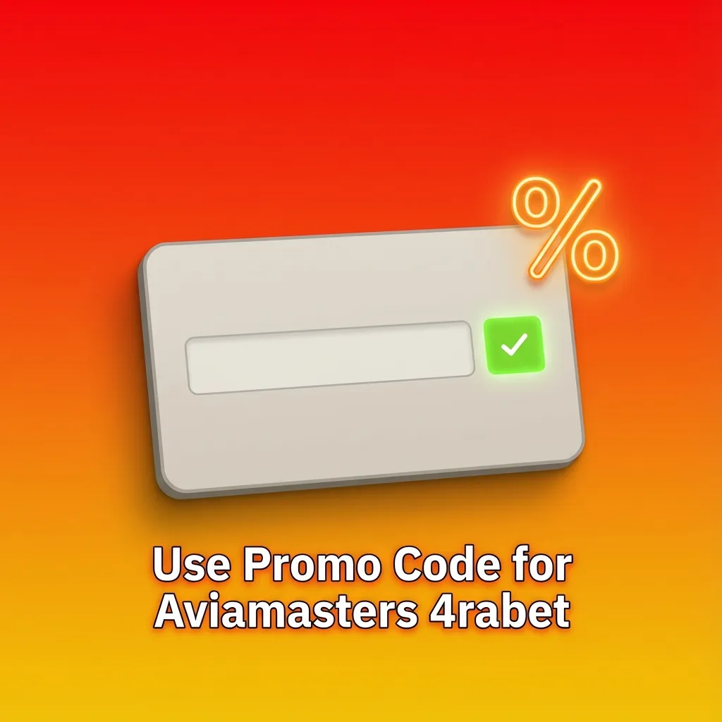 Graphic showing “Use Promo Code AVIAMASTER700” with instructions to enter it at registration or before confirming a deposit