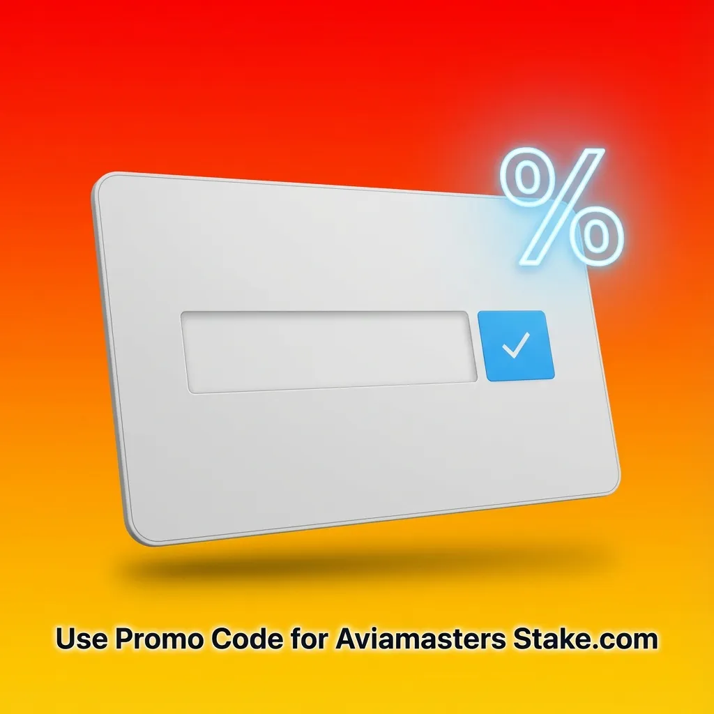 Stake.com promo banner showing Aviamasters game and text: “Use promo code AVIAMASTERSIN for extra value on casino games.”