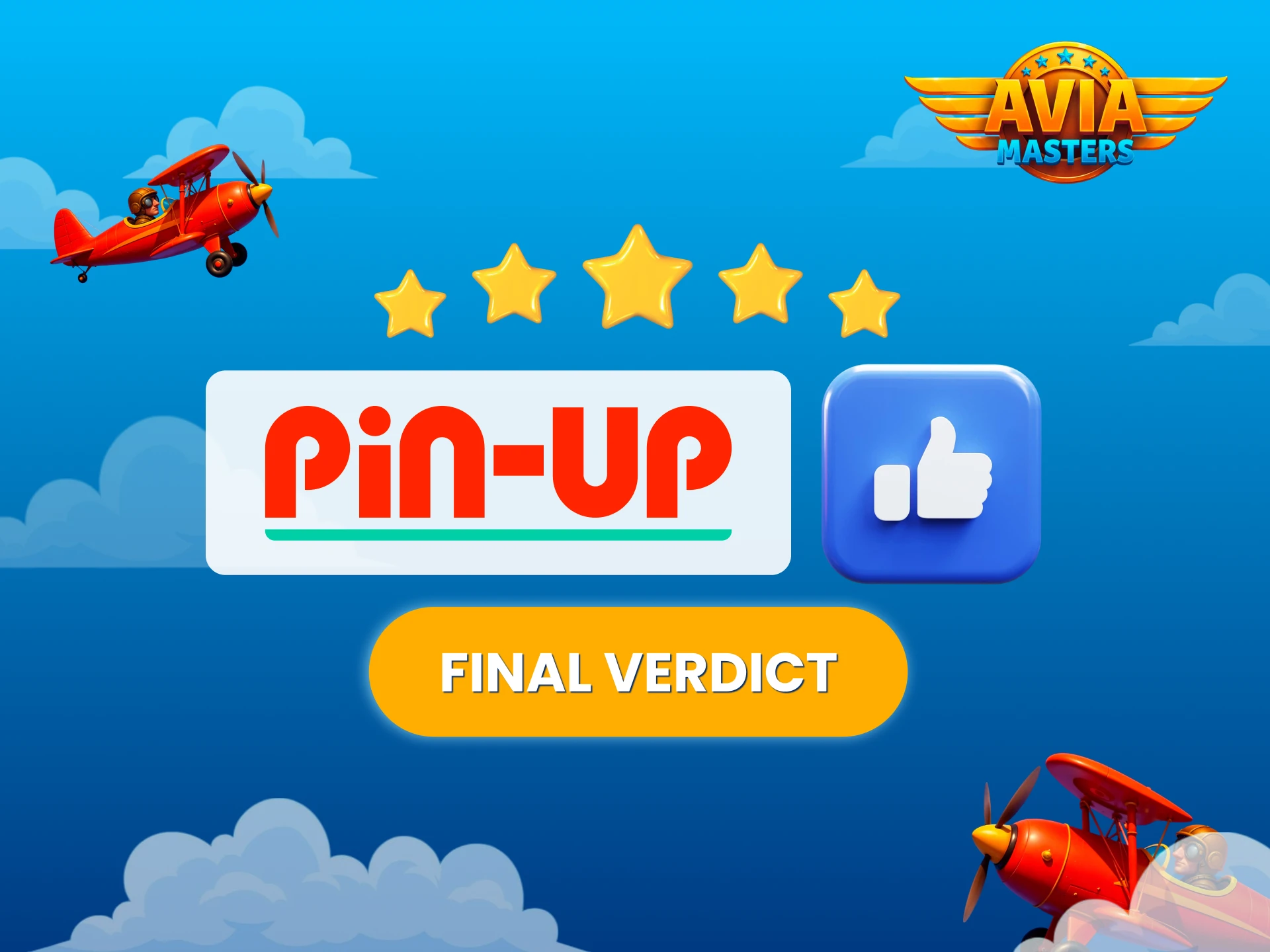 Our final opinion on the Aviamasters game on Pin-Up.